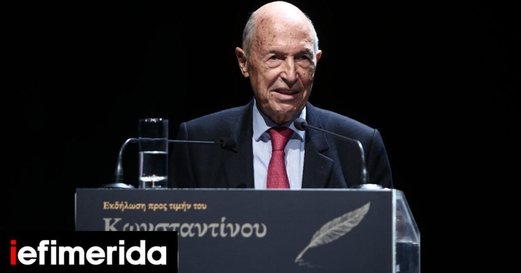 コスタス・シミティス氏、88歳で死去