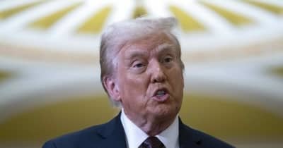 一律関税へ「緊急事態」宣言検討　トランプ氏、安保理由に権限拡大 ｜ 共同通信