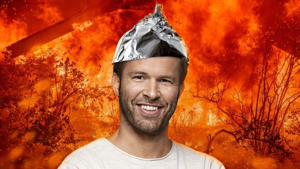バラス・セベスティエンは、引退した平均的なディスインフォ信者のペースで、ロサンゼルス火災に関するすべての話をリストアップした