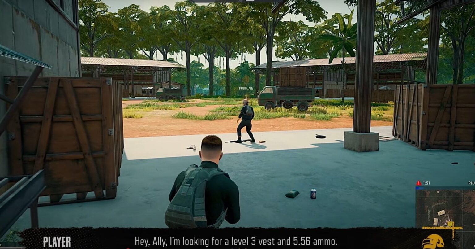 プレイヤーの言葉を理解し、協力プレイもできるゲームキャラを生み出す技術 「PUBG」開発会社が導入へ【「敵を見つけた、私がカバーする」】