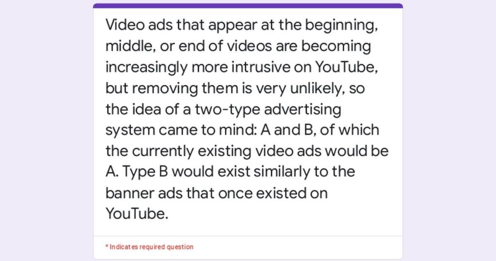YouTubeの広告とアイデアに関する調査のシステムがどのようにしてより良いユーザーになるか