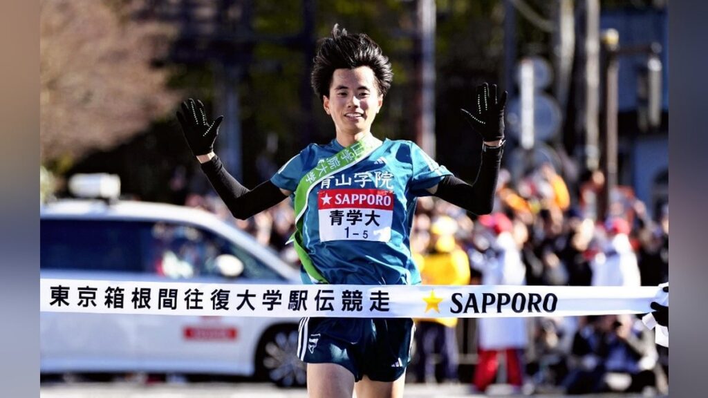 箱根駅伝 青学大が２年連続の往路優勝、山登りの若林宏樹が区間新で中大を逆転