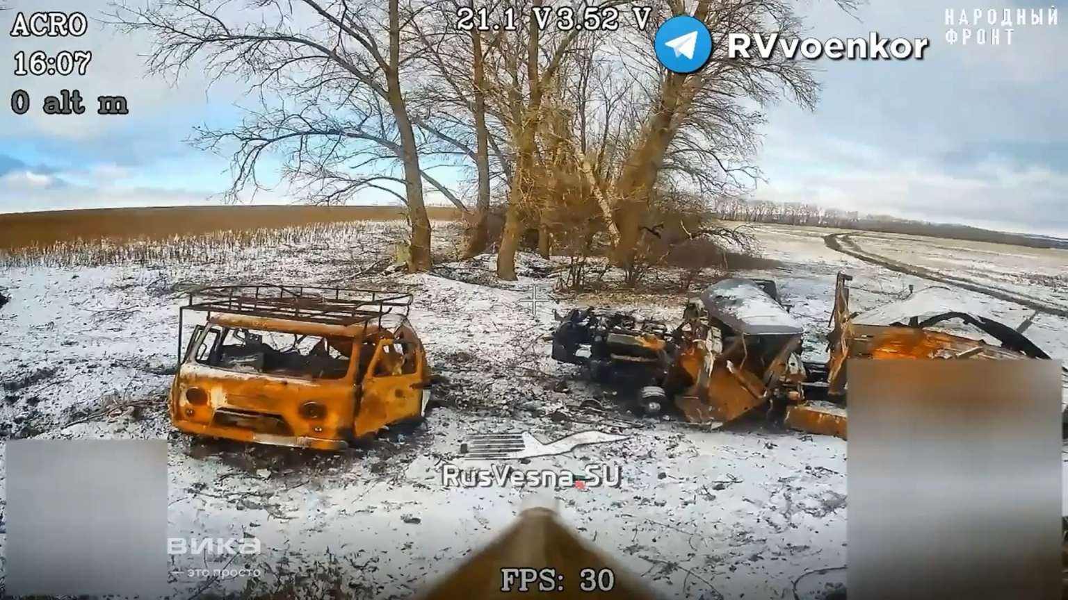 ‼️🇷🇺🔥 ウクライナの第30AFU連隊がノヴゴロドの破壊王子部隊の標的に