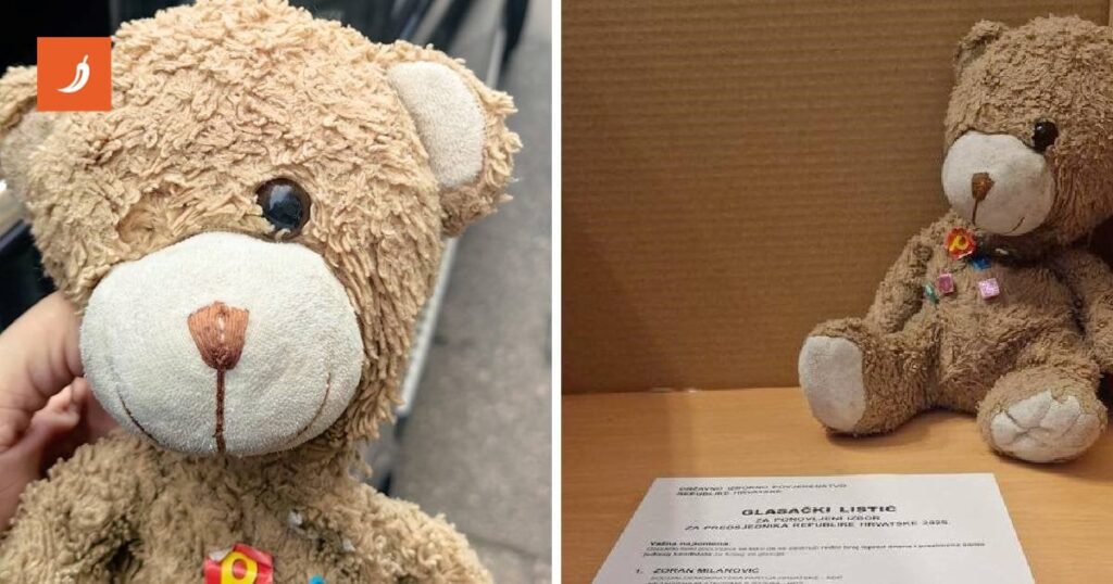 セルビアの少年がザグレブでクマのぬいぐるみを紛失した。テディベアの冒険には今、何千もの人々が続いています。