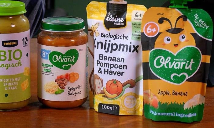 瓶からの離乳食は実際に自分で何かを作るより安全です