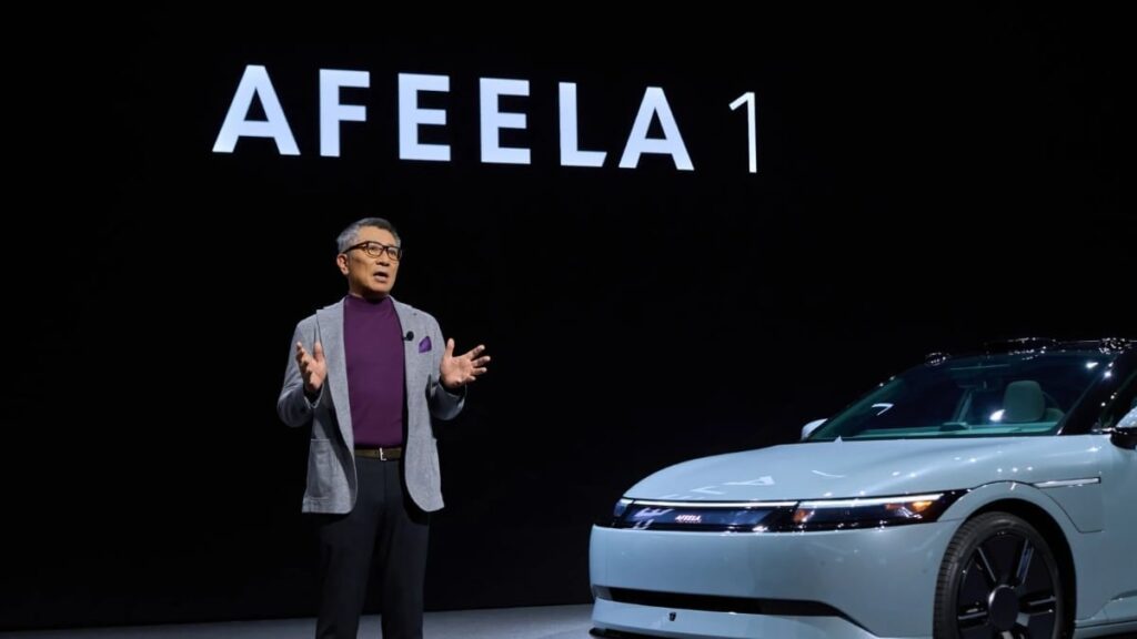 ソニー・ホンダモビリティ、EV初号機「AFEELA 1」正式発表 約9万ドルから 日本でも26年納車開始