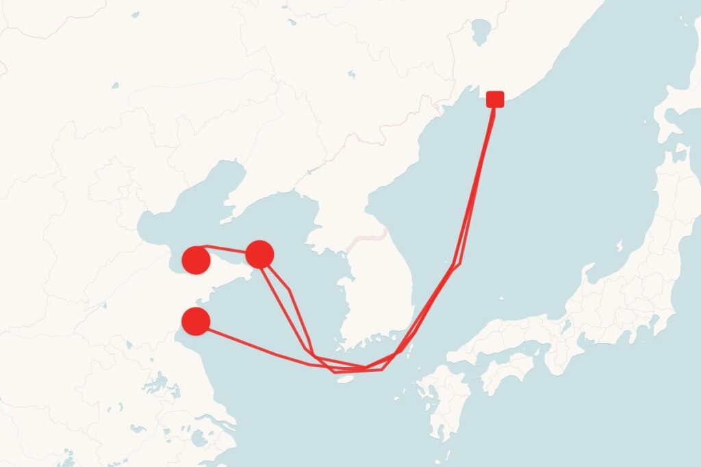 プーチン影の艦隊の制裁でタンカーが中国海岸沖で「座礁」：ブルームバーグは月曜日、200万バレル以上の石油を積んで今月ロシアの港を出港したタンカーは接岸できなかったと報じた。