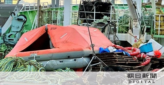 乗員20人、ライフジャケットつけず操業か 転覆・沈没のイワシ漁船