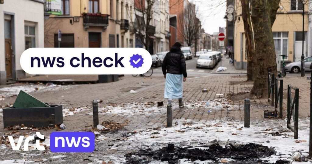 いいえ、ブリュッセルにおける大晦日の消防隊の出動件数は 7 倍には増加していません
