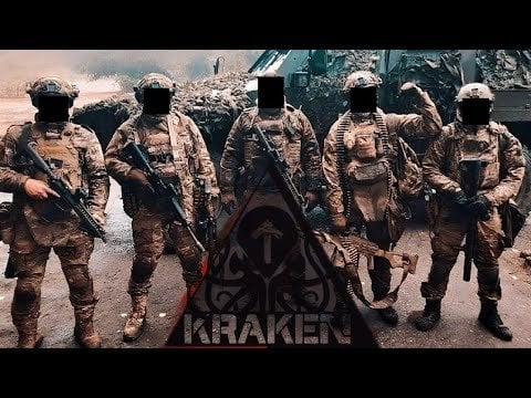 ウクライナ特殊部隊の最前線での戦闘