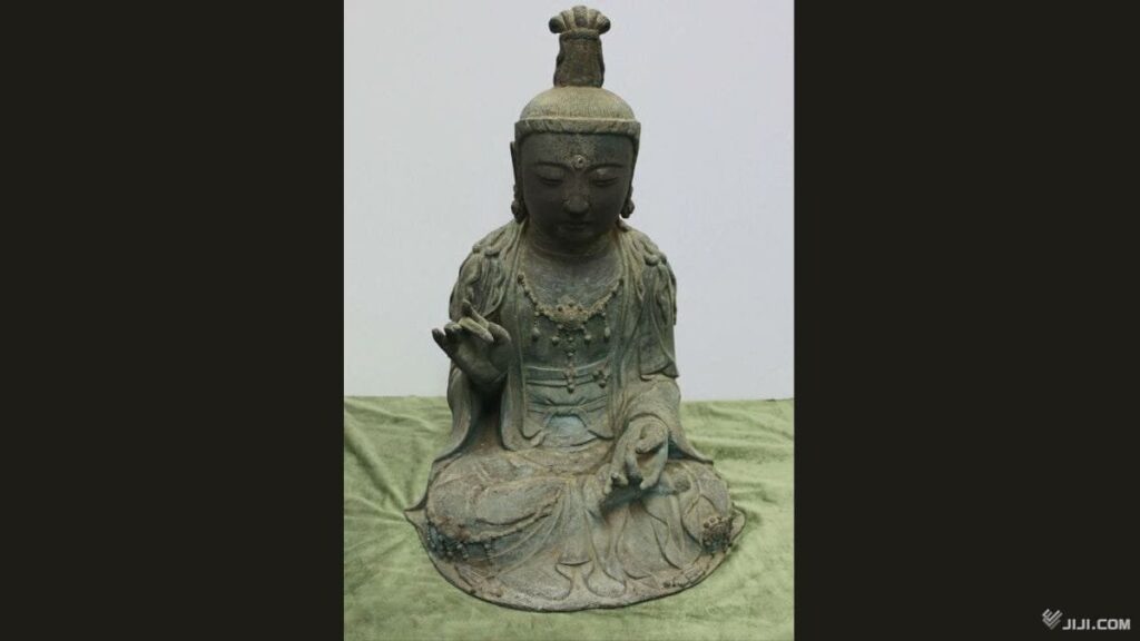 盗難仏像、２４日にも引き渡し手続き 韓国の寺で法要後、５月に対馬へ