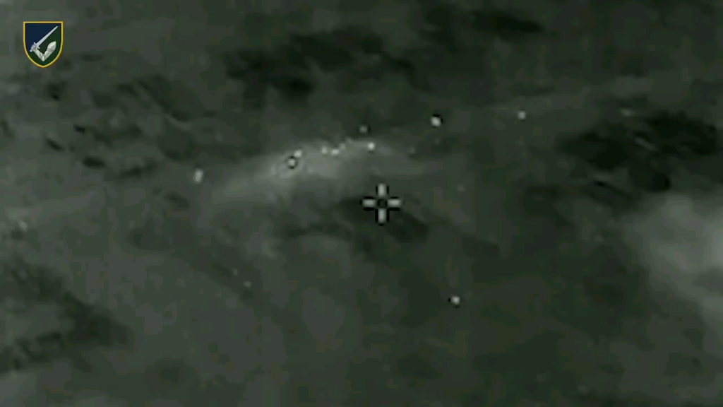 第117重機械化旅団の砲兵、ノヴォオレクサンドリヴカ村（ドネツク地方）付近でロシア襲撃部隊を一発で撃破 [Published 12.01.2025]