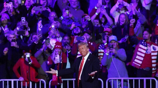 ライブ: トランプ大統領就任