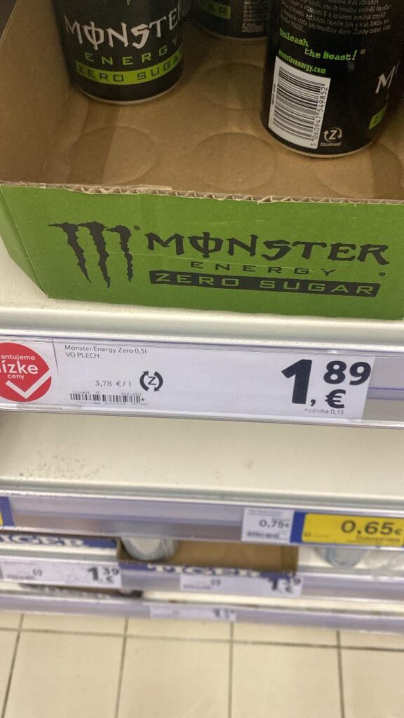 今日この値札を見たとき、ほとんどショックを受けました