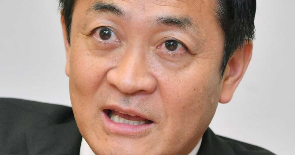 国民民主・玉木雄一郎代表、夫婦別姓の立民案に慎重「政局的にすべきではない」(産経)
