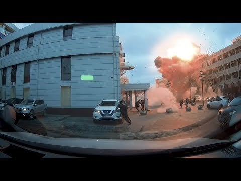 ザポリージャに対するロシアの壊滅的な攻撃の新しい映像 – 1月8日