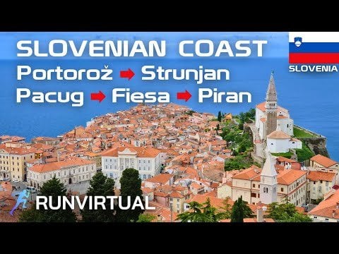 スロベニアの海岸沿いを走る：ポルトロシュ-トゥネル-ストルニヤン-パチュグ-フィエサ-ピラン