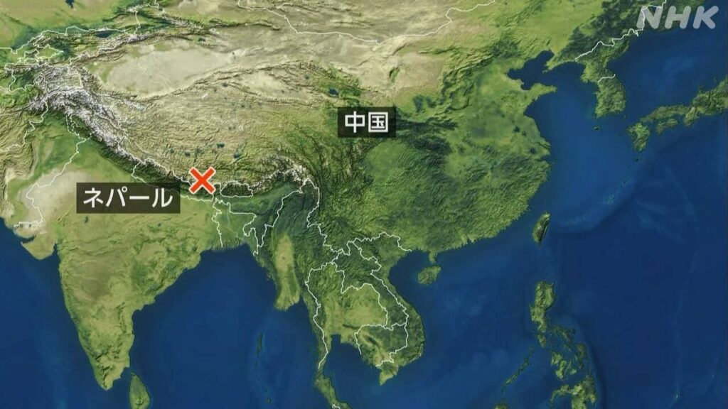 中国内陸部 チベット自治区でM6.8の大地震 死者も