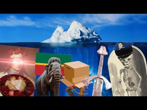 リトアニアの歴史の氷山（説明）