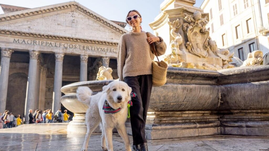 イタリアの美術館、来館者増加のために無料のドッグシッターを提供