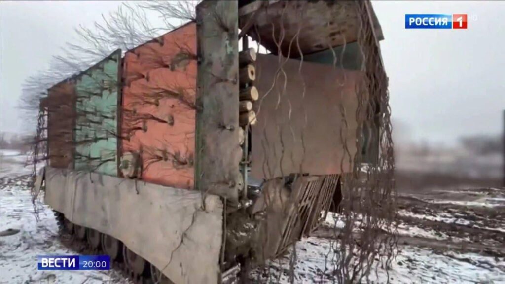 ロシアの小屋タンクのさらなる発展。 （blyatmobile）