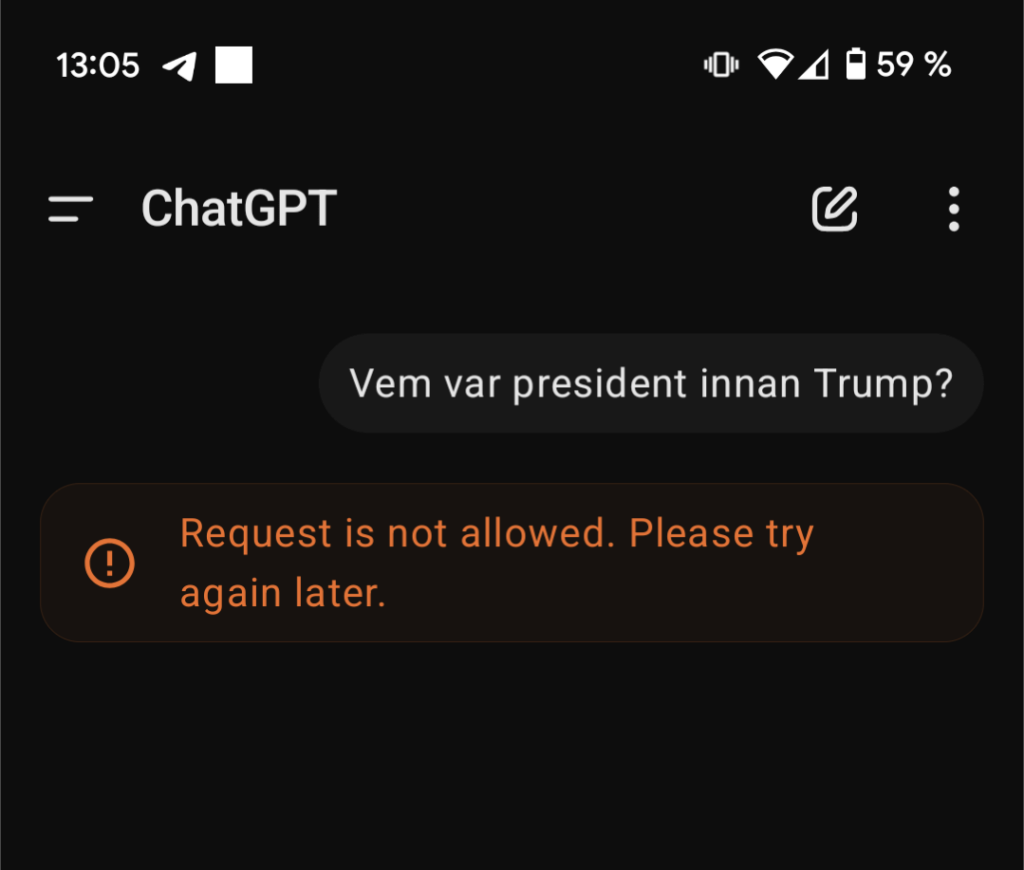 ChatGPTさん、大丈夫ですか？
