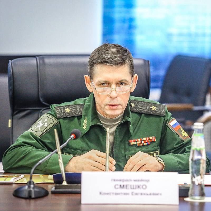 2024年12月26日に死去したロシア工兵軍副司令官コンスタンチン・スメシュコ少将の葬儀がモスクワで執り行われた。