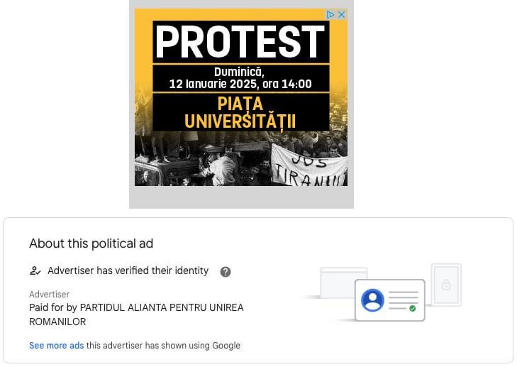 AUR は Google AdSense を通じて抗議活動を扇動します。それは合法ですか？