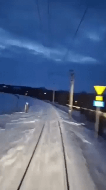 POV: あなたはノルウェーで電車を運転しています