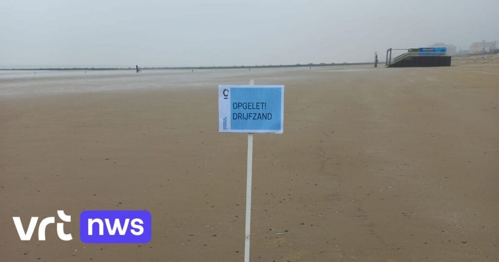 海岸の流砂に関する警告を受けて、それはどれほど危険なのでしょうか?そして、そこにはまってしまったらどうしますか？