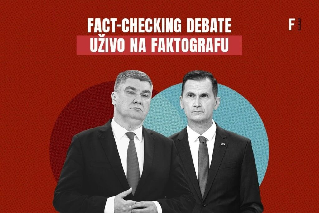 ミラノビッチとプリモラツの対立における主張の正確性をライブで確認した - Faktograf.hr