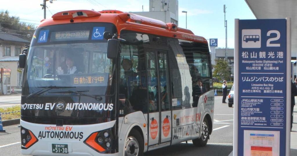 運転手いらない自動運転「レベル4」路線バス 人手不足業界の救世主へ松山からGO