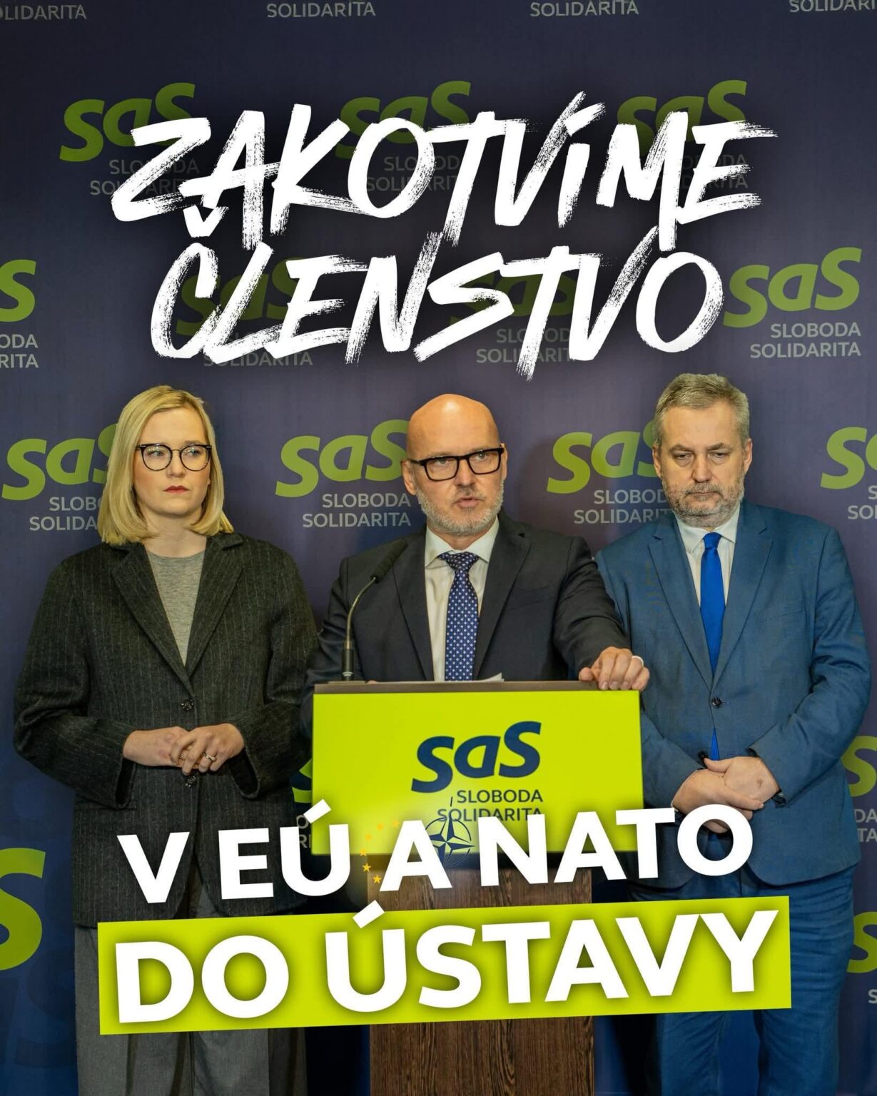 SaSはEUとNATOへの加盟を憲法に明記したいと考えている SaSはEUとNATOへの加盟を憲法に明記したいと考えている