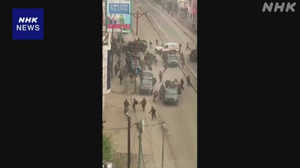 コンゴ民主共和国 東部で反政府武装勢力と政府軍など戦闘続く