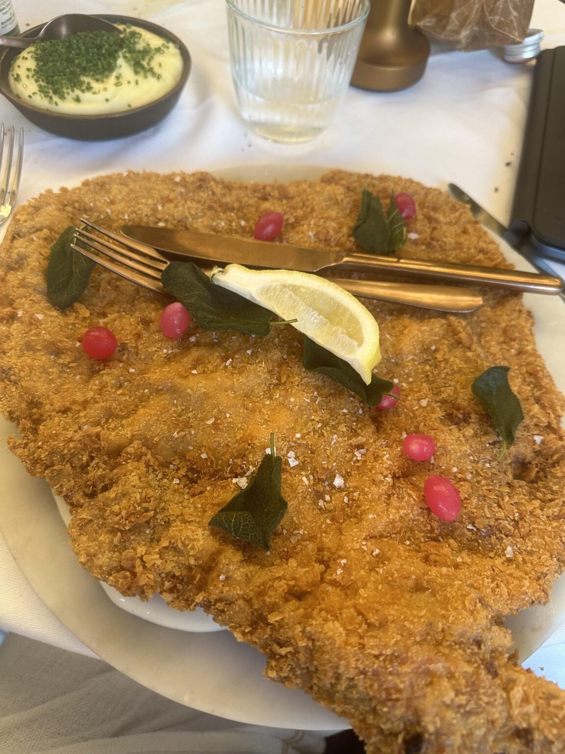 私のシュニッツェルを評価してください