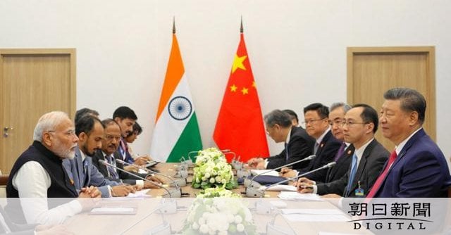 中国とインド、「直行便の再開」で基本合意　経済・貿易関係は懸念も