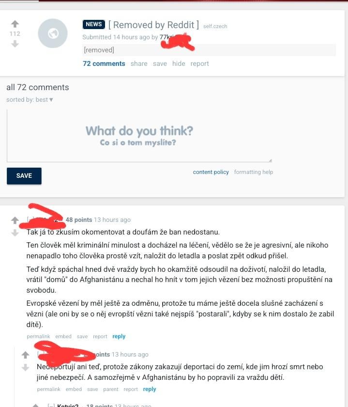 Reddit、地元の禁止に関する議論を削除し、ドイツでのナイフ攻撃に関連するr/europeのスレッドを削除