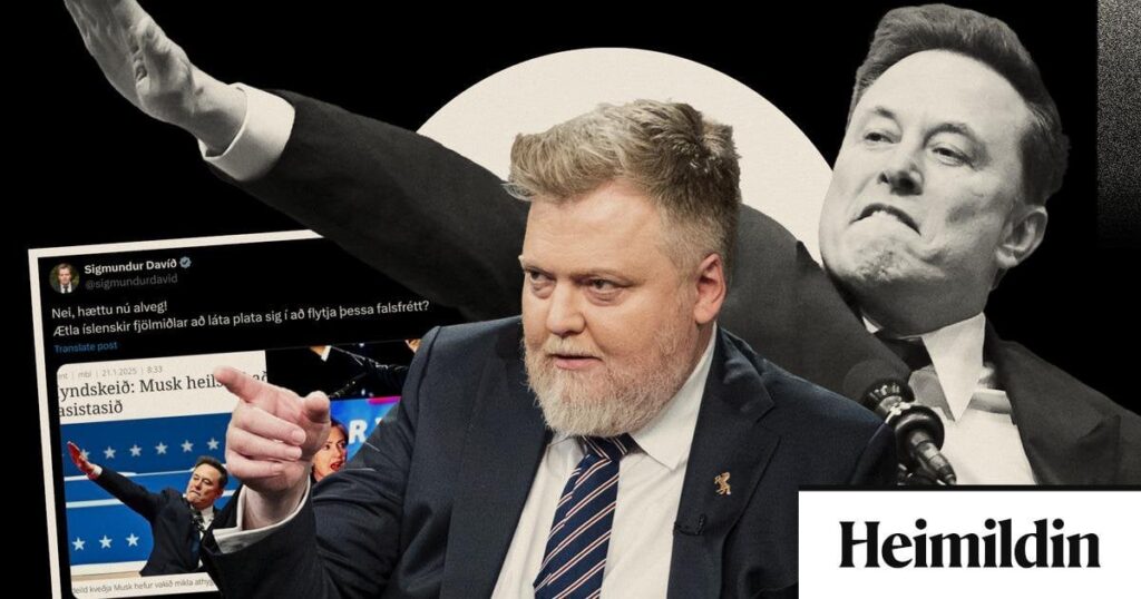 シグムンドゥル・ダヴィズ氏、ユーモアあふれる例えでマスク氏を擁護