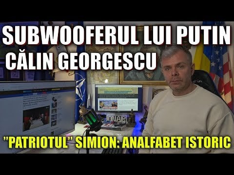 Calin Georgescu：プーチンのサブウーファー。彼は彼のクレムラインのアラマを彼の顔に向けた。 SieのAncaAlexandrescuは緊張しています