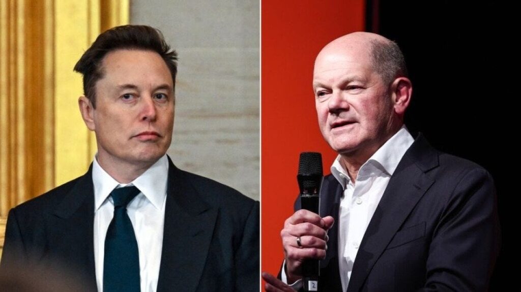 ドイツ首相、イーロン・マスク氏に怒り 右翼政党支持は「実に不快」