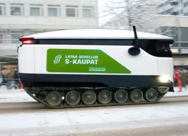 新しいStarship配達ロボット：Panzerを入手しました