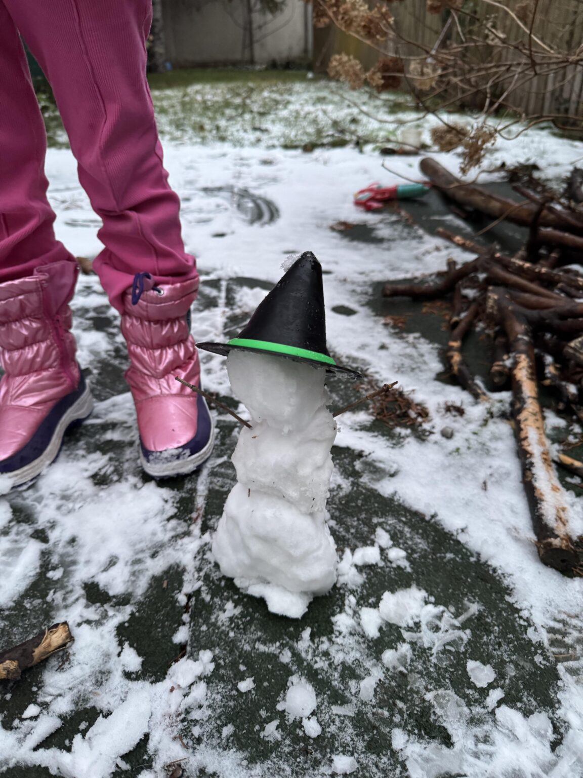 小さな国の小さな雪だるま