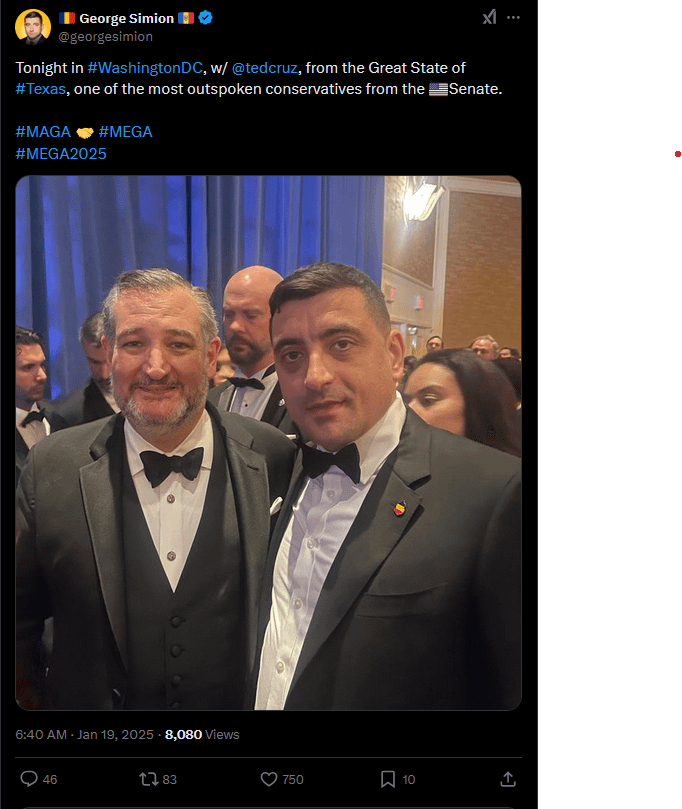 ジョージ・シミオン、トランプ大統領の就任式で恐ろしい連続殺人犯ゾディアック・キラーに驚く