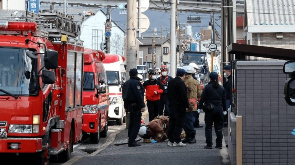 広島市安佐南区の地下水路 土砂撤去作業中に4人が一酸化炭素中毒か