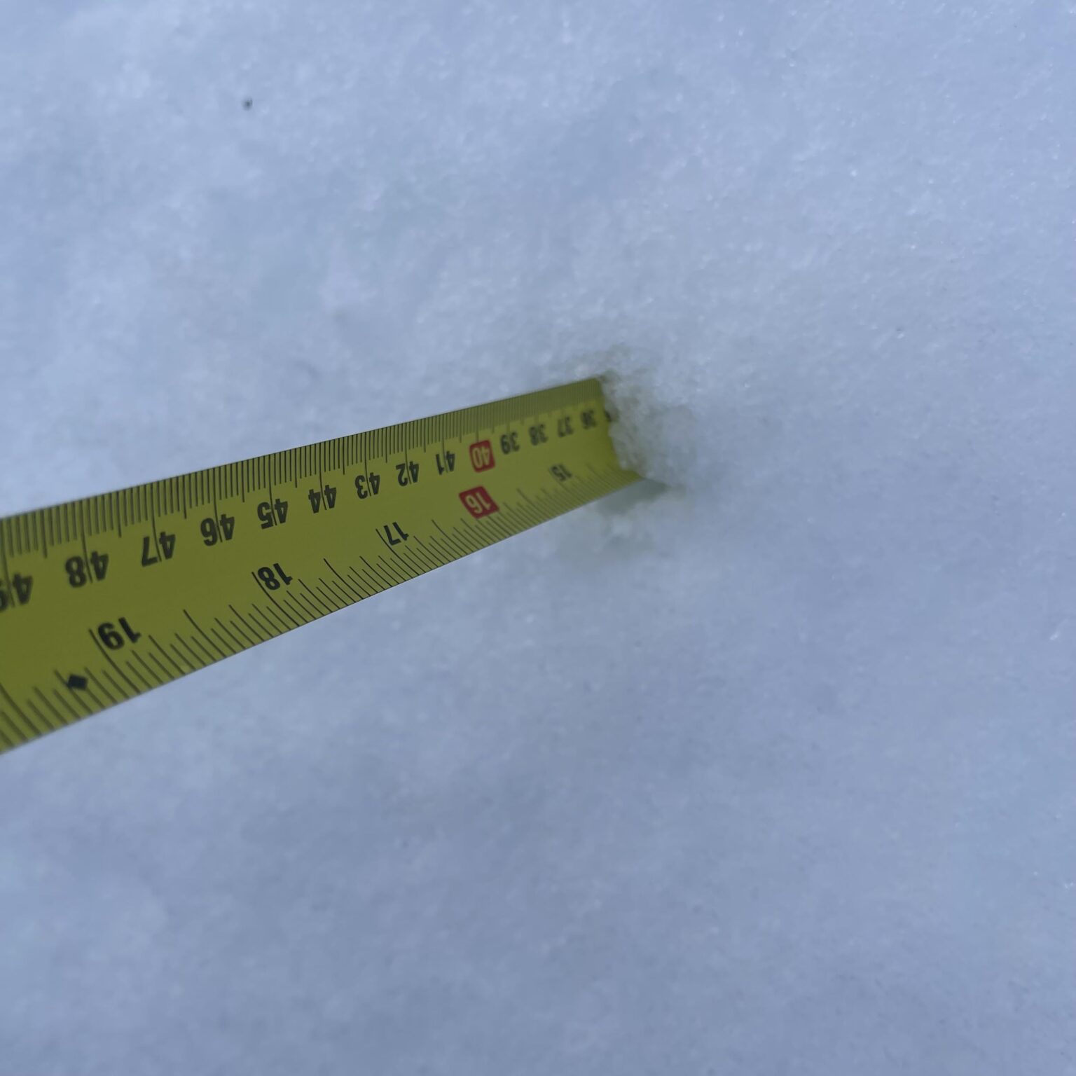 コーク州チャールビルの15インチの降雪量