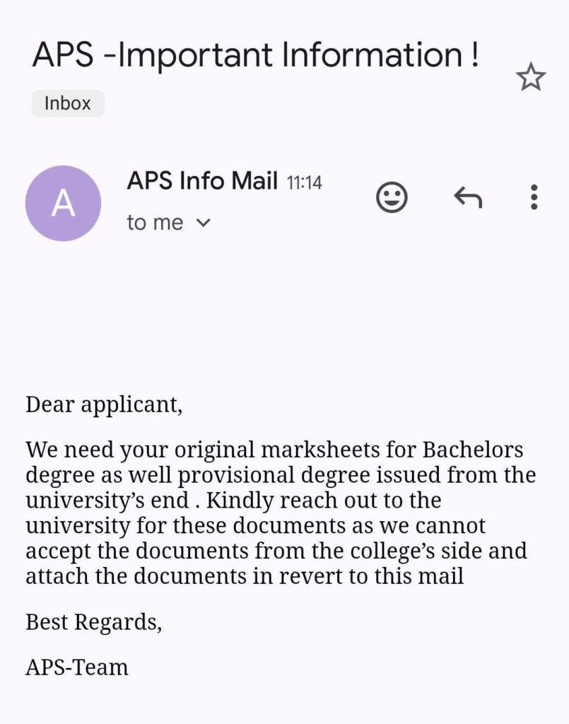 APS
