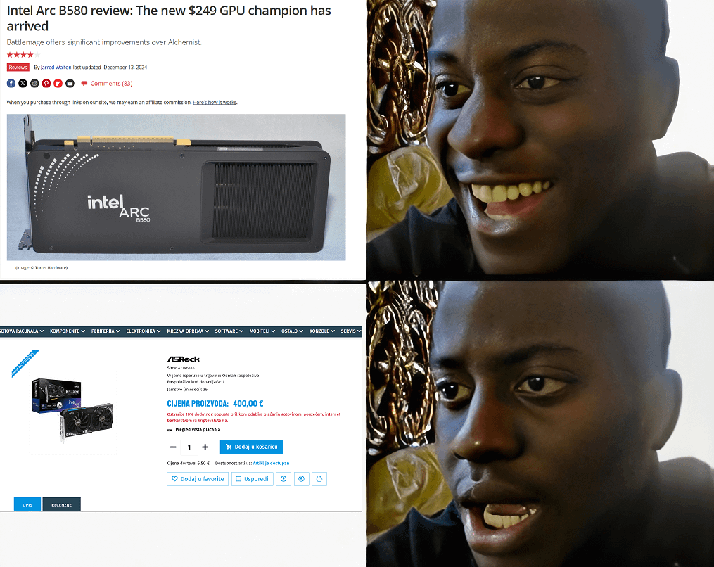 低価格の PC を構築することを考えるとき、あなたはヨーロッパに住んでいることを思い出します。