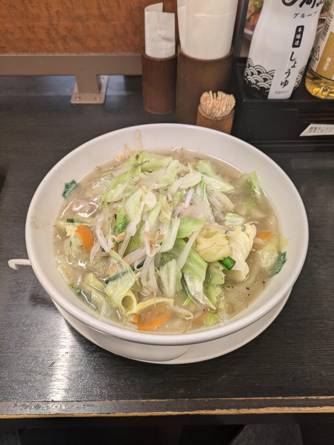 朝から野菜炒め