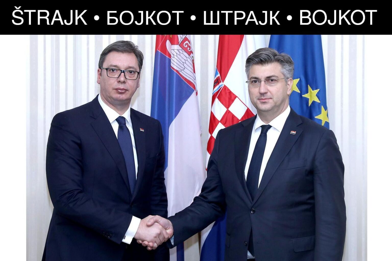 AleksandarPlenkovićとAndrejVučić