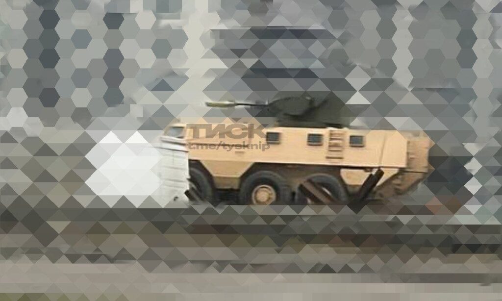 フレンチAPC VAB MK.3ウクライナで発見されたSICHRWSと